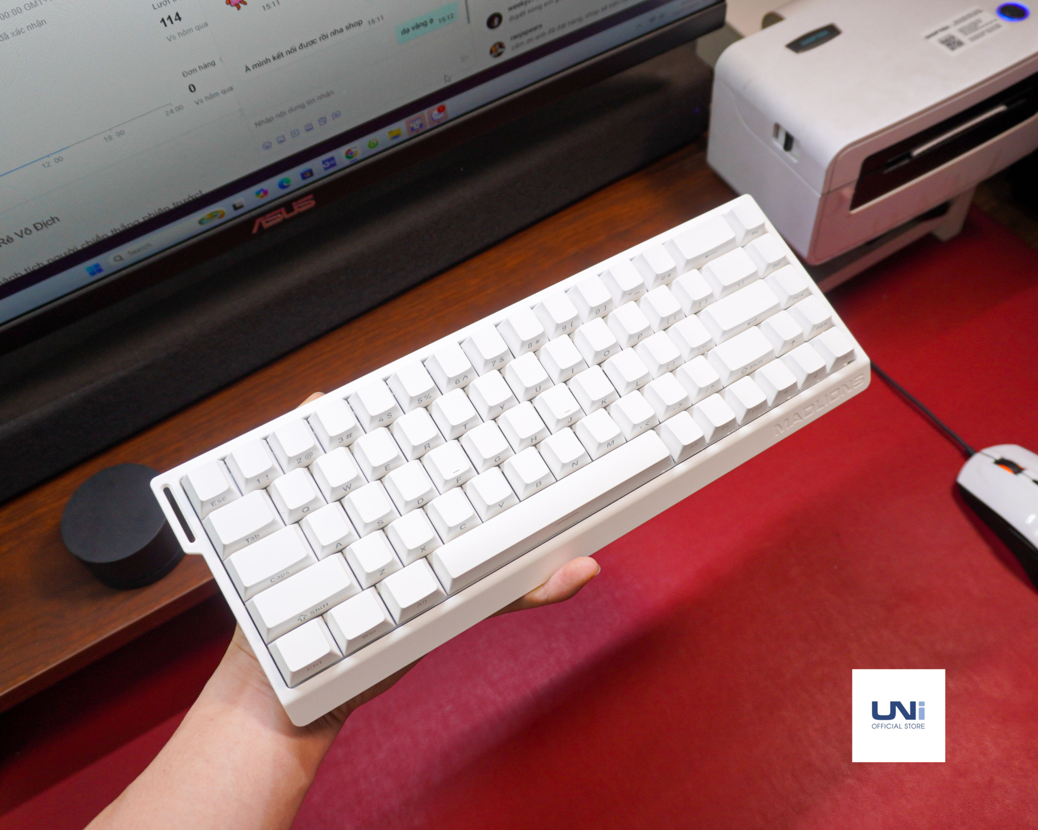 Bàn Phím Cơ MAD 68 HE Magnetic Switches RGB Keyboard - Rapid Trigger ...